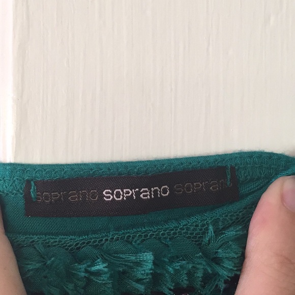 Soprano Teal Hi-lo Maxi Dress - Picture 4 of 4